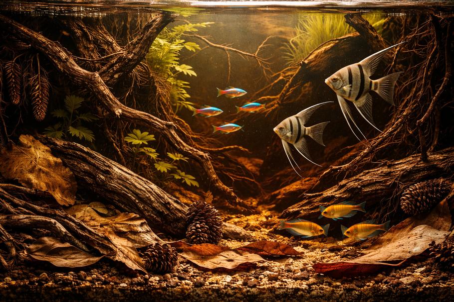 Blackwater & Biotope Aquariums (Natural-Style Boom)