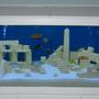 freshwater fish tank (mostly fish and non-living decorations) - Our version of Alantis