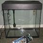 fish tank picture - On its way to being a saltwater tank