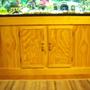 fish tank picture - Homemade tank stand for 55 gallon aquarium